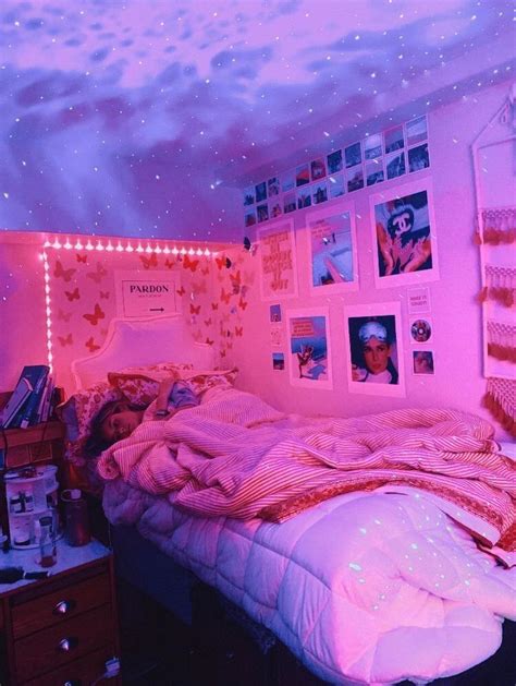 Room Ideas For Small Rooms Aesthetic Neon Room Room Inspo Aesthetic