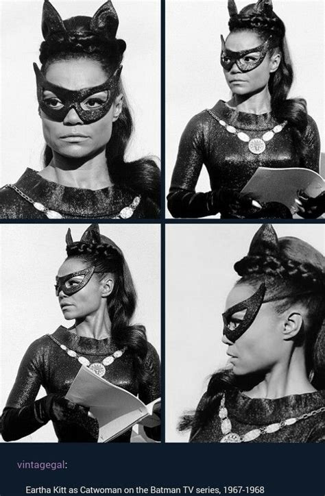 Eartha Kitt As Catwoman Hollywood Glamour Hollywood Actresses Old