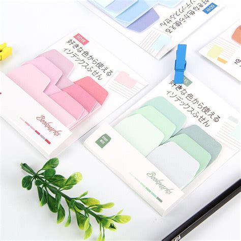 Memo Pad Sticky Notes Notepad Bookmark Paper Sticker Stationery School