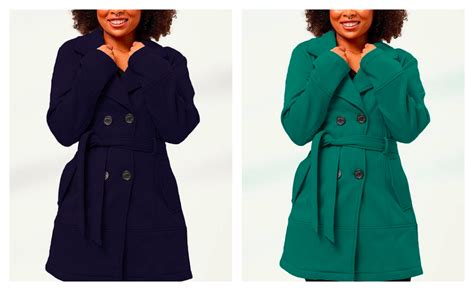 Priced Right Fleece Trench Coats Only 1499 Extra 10 Off At Zulily