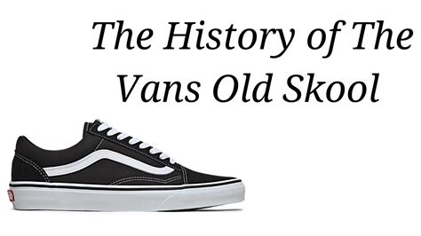 The Sneaker Vault 13 The History Of The Vans Old Skool Youtube