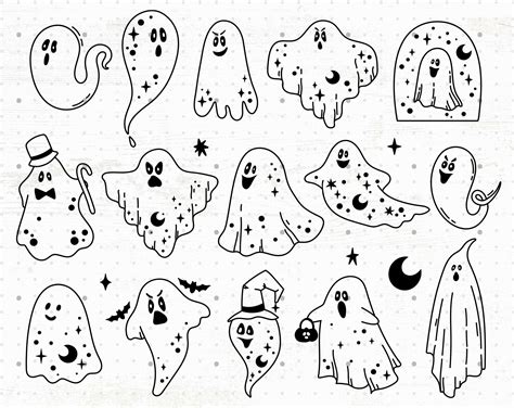 Paper Party And Kids Ghost Svg Bundlespecter Svgspooky Svghalloween