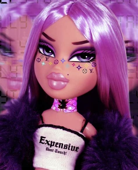 Bratz aesthetic dior pink boujee doll dolls bad brat diva crying collage hair outfits mood weheartit makeup ig vibes princess. doll: Bratz Doll Aesthetic Wallpaper