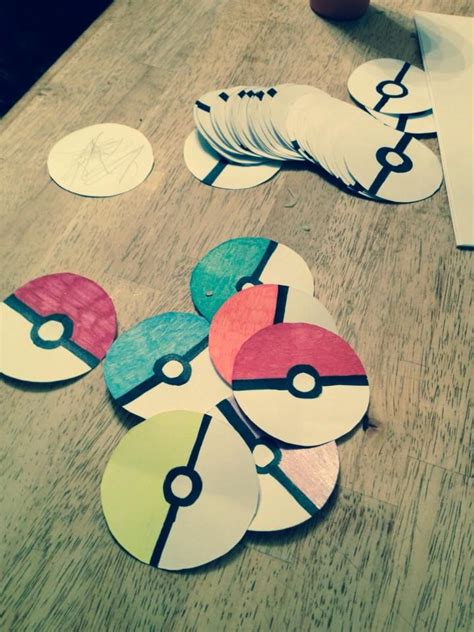 Pokeball Decorations I Made For Gabrials 3rd Birthday Party Also