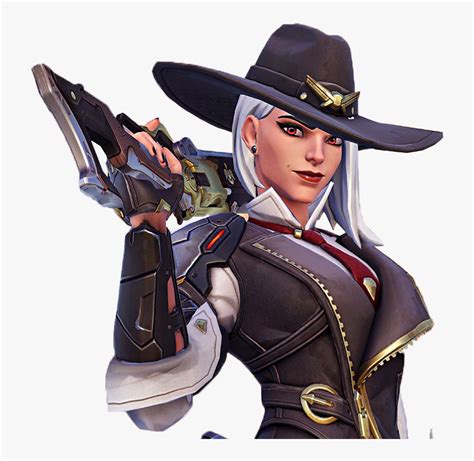 Ashe Overwatch Vs Ashe Lol Hd Png Download Kindpng