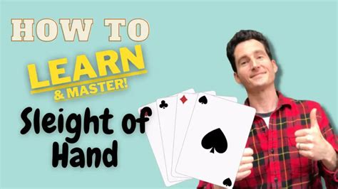 How To Learn Sleight Of Hand And Manipulation Of Cards And Coins