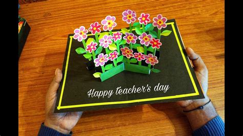 Diy Teachers Day Card Handmade Teachers Day Card Making Idea3d
