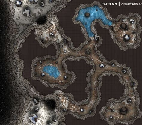 A Small Cave System On A High Pass 51x45 Free Version