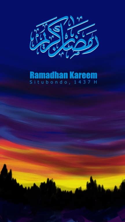 Gratis Begron Teknik Lukis Ramadhan Kareem