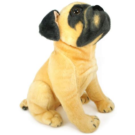 Pippen The Pug 15 Inch Large Dog Stuffed Animal Plush Dog By Tiger