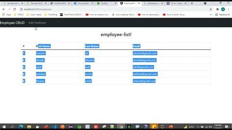 19 Creating Add Employee Component And Designing A Form Angular