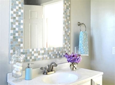 Diy bathroom mirror frame remodel in 5 minutes & under $20 a quick, cheap and easy bathroom mirror make over remodel in. DIY Bathroom Ideas - Bob Vila
