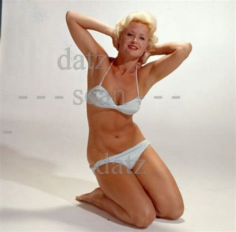1950s ron vogel transparency sexy blonde pinup girl janice lee in