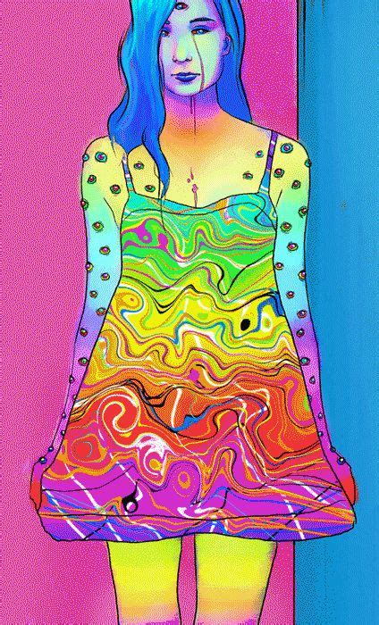 Phazed Trippy Psychedelic Eyes Rainbow Free Gif Animated Gif Lsd Art Multicolor Art The