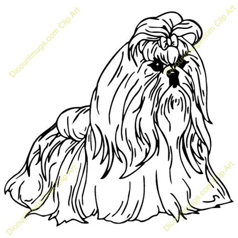 Free shih tzu animal printable coloring pages download. Shih tzu coloring page - Google Search | Coloring Pages ...