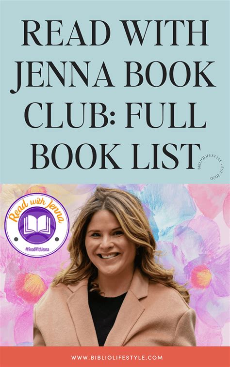 Bibliolifestyle The Complete Read With Jenna Book Club List 2023