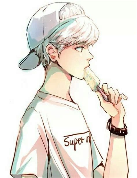 Anime Boy Drawing Pencil Sketch Colorful Realistic Art Images