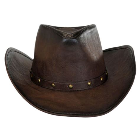 Kenny K Faux Leather Western Hat Cowboy And Western Hats