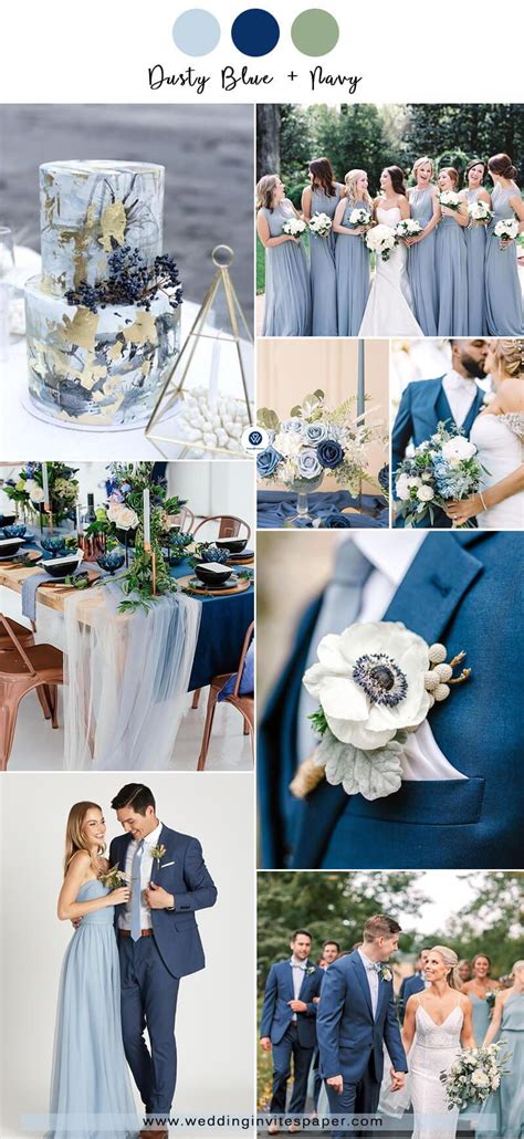 Top 5 Dusty Blue Wedding Color Schemes For 2020 Trends Wedding Color