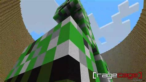Massive Wool Creeper Statue In Minecraft Youtube