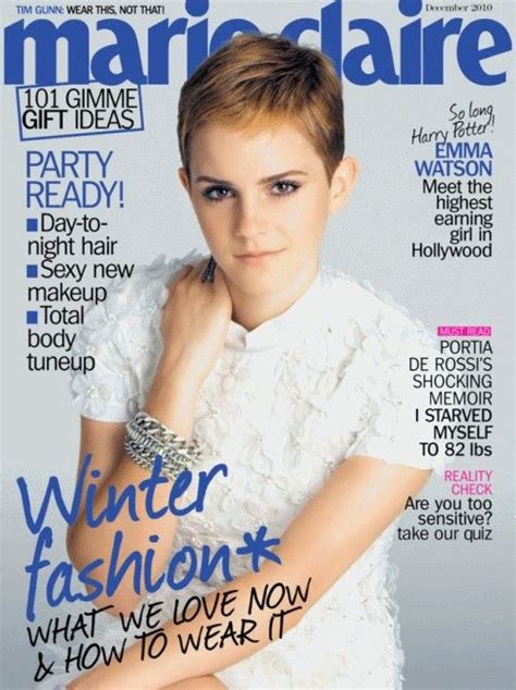 Marie Claire Portada Emma Watson Emma Watson Marie Claire Magazine