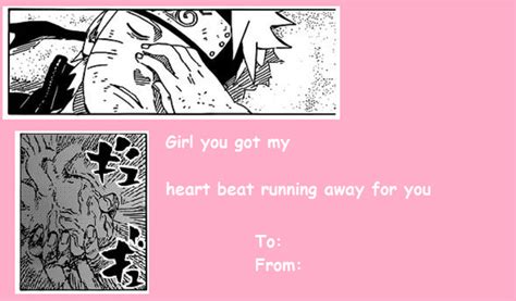 Naruto Valentine Card By Megaanimefreak7 On Deviantart