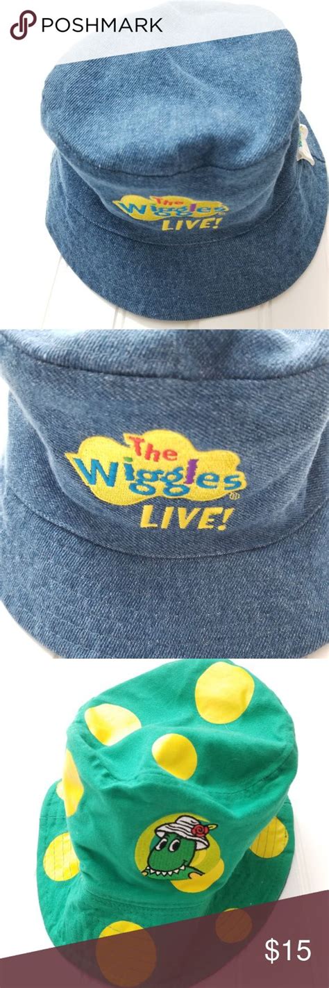 The Wiggles Denim Bucket Hat Reversible Denim Bucket Hat Bucket Hat