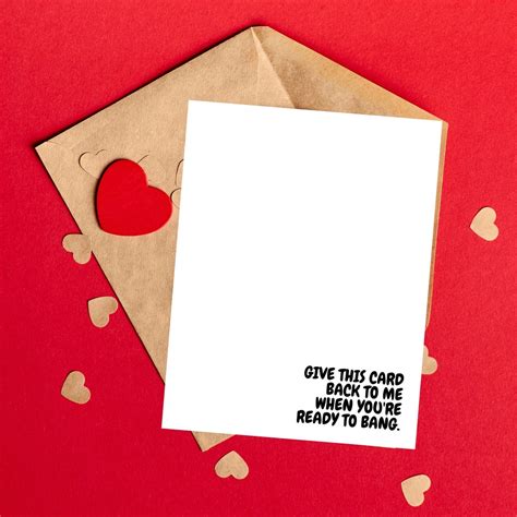 Dirty Valentine Card For Boyfriend Dirty Valentines Cards Boys