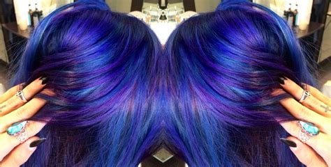 Mermaid Hair Creative Color Blueberry Color Melt Bscissorhands Pravana