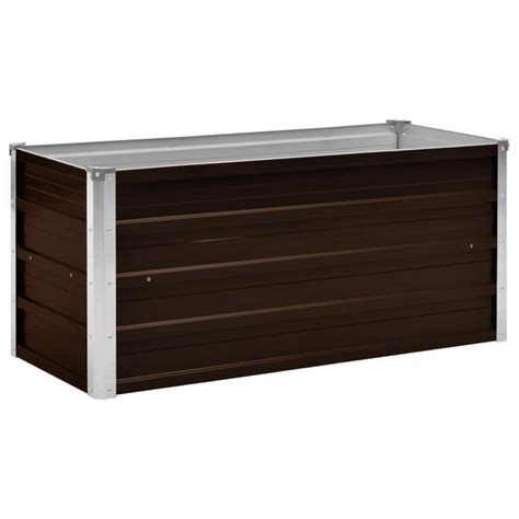 Un letto in tessuto è decisamente un arredo molto elegante e dallo stile sempre alla moda. vidaXL Letto Rialzato Giardino Marrone 100x40x45 cm in Acciaio Zincato - vidaXL - Casa e Cucina ...