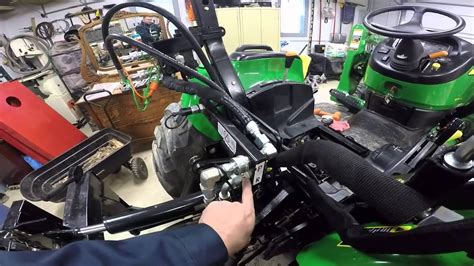 Installing Hydraulic Remotes On A John Deere 3320 Youtube