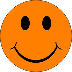 smiley face graphic free | Orange Smiley Face Clip Art | Smiley face images, Smiley, Clip art