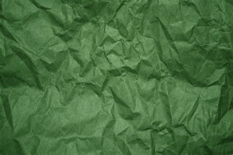 Crumpled Green Paper Texture Picture Free Photograph Photos Public