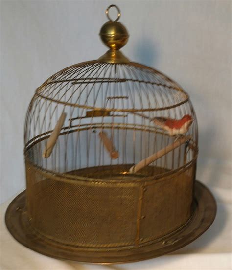 Vintage Hendryx Brass Bird Cage Antique Price Guide Details Page