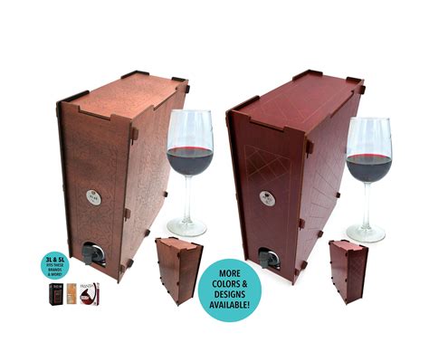 Box Wine Cover Box Wine Holder Box Wine Dispenser Box Wine Etsy