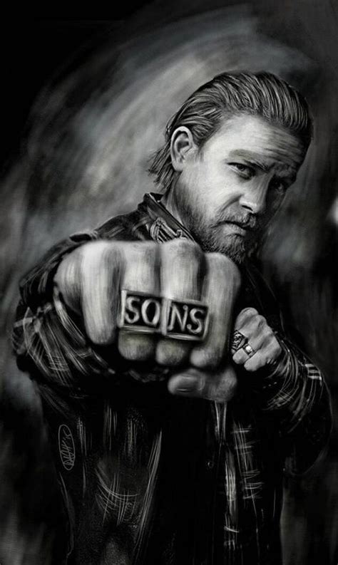 Fan Art Charlie Hunnam Sons Of Anachary Sons Of Anarchy Samcro