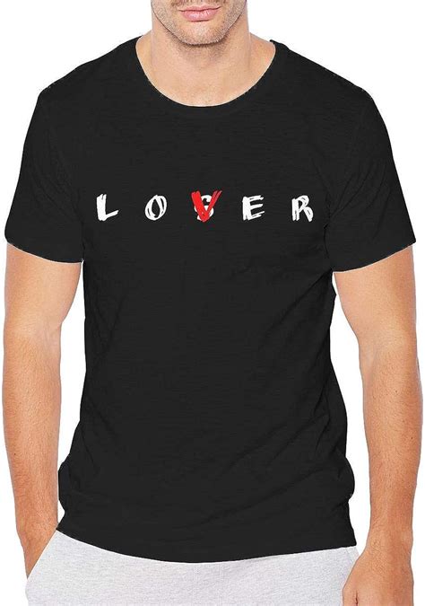 Loser Lover Mens Short Sleeve Tshirt S Black Clothing