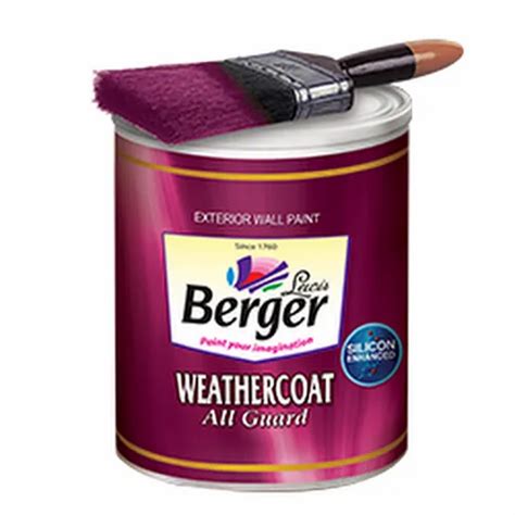 Berger Weathercoat All Guard Exterior Wall Paint At Rs 450pack