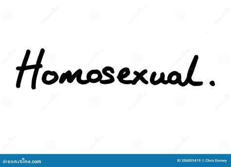 homosexual stock illustration illustration of handwritten 206855419