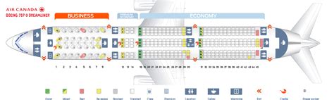 Seat Map Boeing Dreamliner Air Canada Best Seats In Plane Sexiz Pix