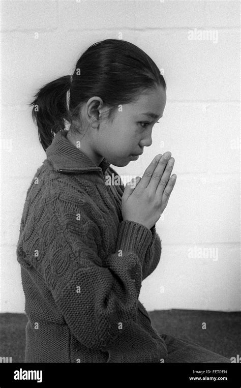 Kneeling Prayer Black And White Stock Photos And Images Alamy