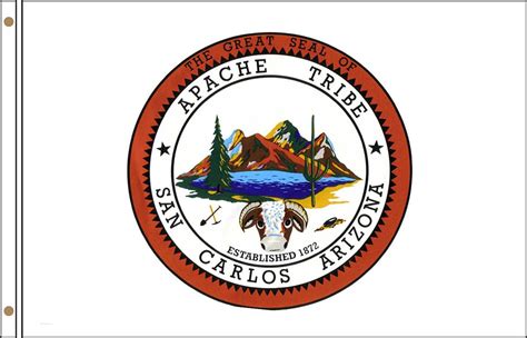 San Carlos Apache Tribe Flags Native American Tribe Flags At