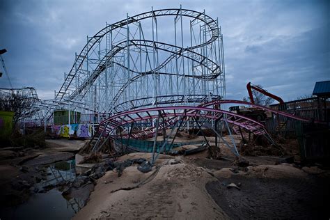 Amusement Park Destroyed By Sandy Times Union