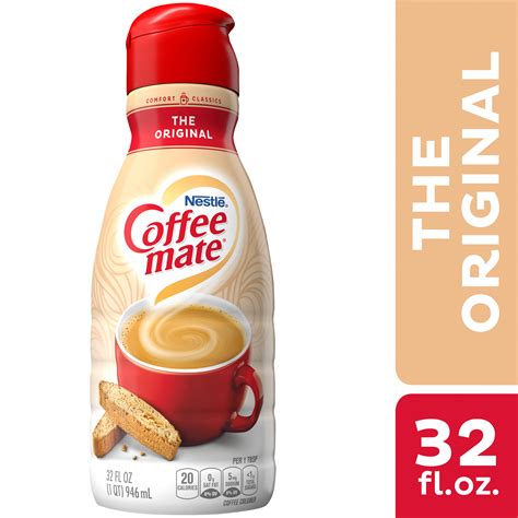 Nestle Coffee Mate The Original Liquid Coffee Creamer 32 Fl Oz