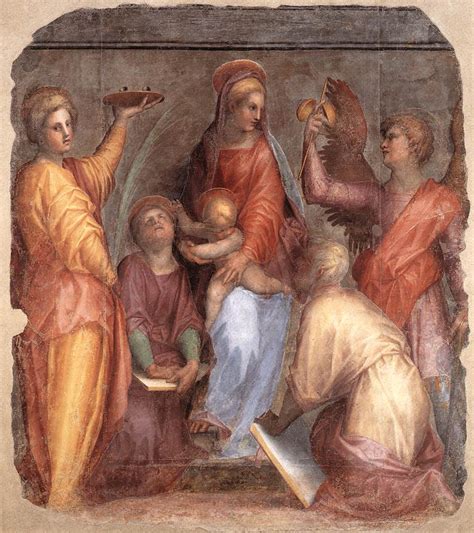 Sacra Conversazione By Pontormo Jacopo