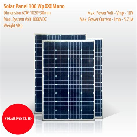 Hasil pencarian solar cell 50w panel. jual Jual Solar Panel 100 Wp, Mono - DISTRIBUTOR PANEL ...
