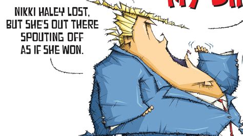 Opinion Tim Campbell Cartoon On Donald Trump’s Win Over Nikki Haley The Washington Post
