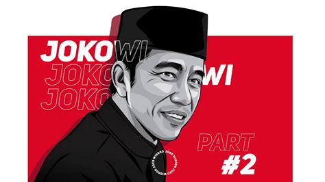 Belajar Vector Part 2 Tutorial Membuat Vector Jokowi Dengan Adobe