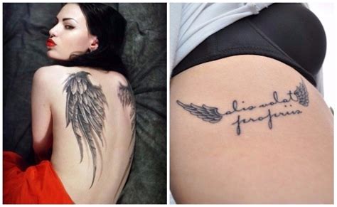 Los tatuajes de alas de ángeles en la espalda es uno de los recursos más demandados en los estudios de tatuajes. Tatuajes de alas de ángel o de lo que quieras, mira ...