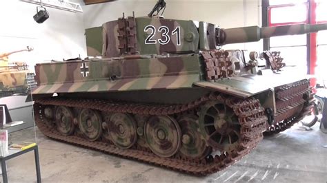 Tiger Tank Tiger Panzerkampfwagen Vi Panzermuseum Munster Youtube